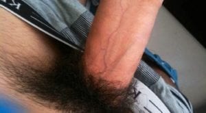 Pulling Out His Cock & Pubes