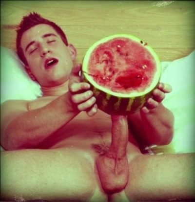 Fucking a Watermelon