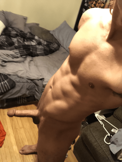 Hard Cock and Abs